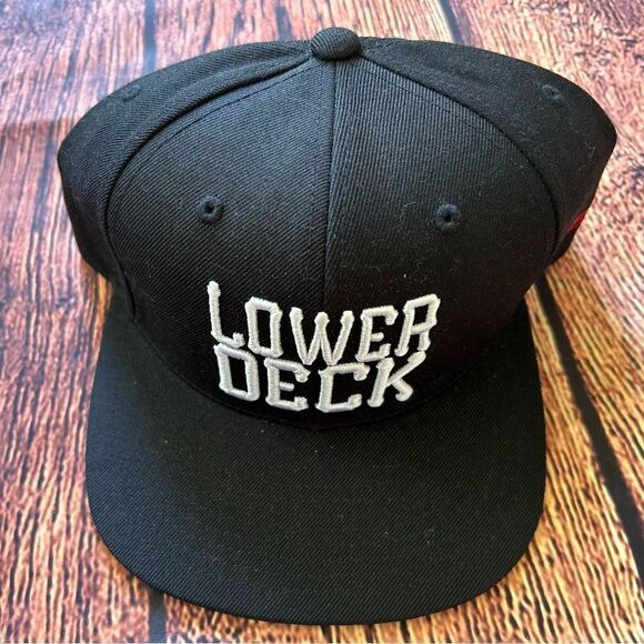 SSUR Lower Deck‎ Black SnapBack Hat - Picture 2 of 7